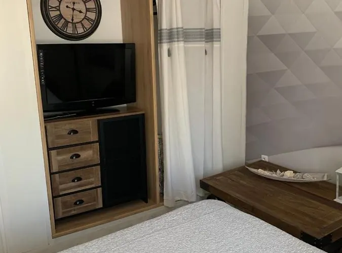 Les Dahlias 4 Personnes Jacuzzi Barbecue Jardin Arbore Climatise アパート アグド