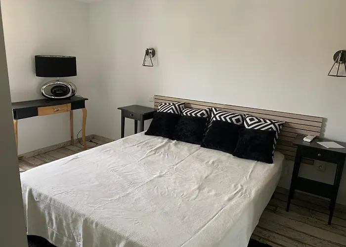 Апартаменти Les Dahlias 4 Personnes Jacuzzi Barbecue Jardin Arbore Climatise